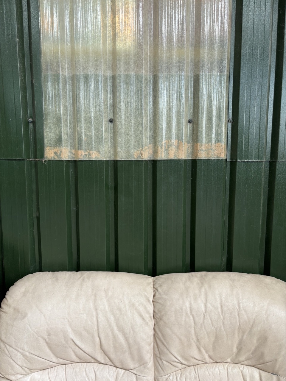 Corrugated sofa